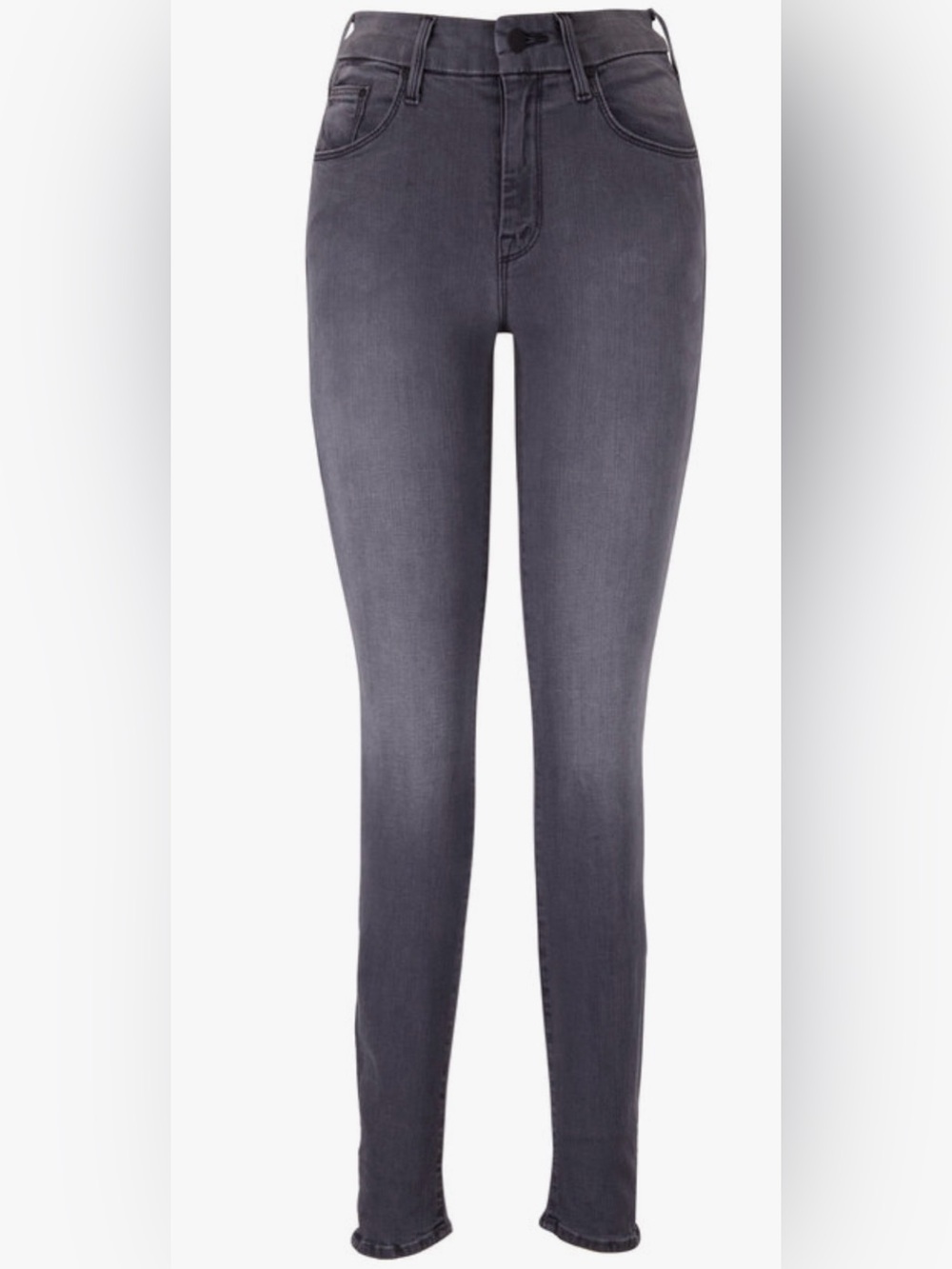 NWT - Mother High Waisted Looker Ankle Fray in “Dancing in the Moonlight” (gray)